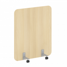 R-line Перегородка на металлических опорах, на роликах DP.R-100-120 Акация Лорка/Металл Серый 1000*1