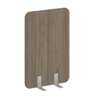 R-line Перегородки на металлических опорах на фетровых подпятниках DP.F-80-120 Вяз Благородный/Метал