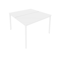 Slim Рабочая станция на металлокаркасе С.СП-4.2 Белый/Металл Белый 1180*1235*750
