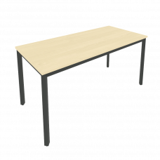 Slim Стол письменный на металлокаркасе С.СП-6 Клен/Металл Антрацит 1580*720*750