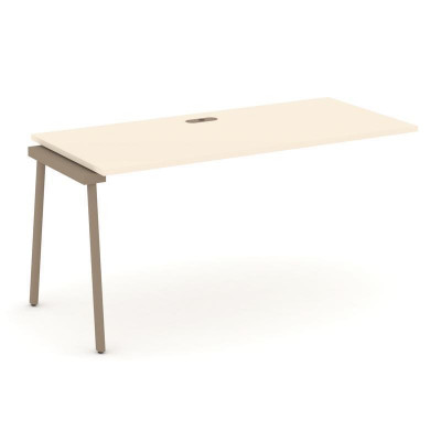 Estetica Наборный элемент рабочей станциии ES.1.NRS-4-LP Сатин/Металл Латте 1580*730*750