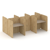 Bell Комплект №8 KCB.K-008 Дуб Аттик/Тиквуд Светлый 2412*1800*1200