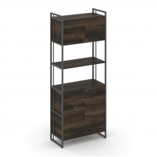 Rift Шкаф 5 ниш широкий RF.SS-53 Дуб Мали/Металл Антрацит/Черный Ручки 798*396*2010