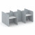 Стол для колл-центра Комплект №8 KC.K-008 2412*1800*1200 Белый/Romeo 13