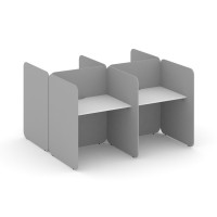 Bell Комплект №5 KCB.K-005 Белый Бриллиант/Серый 1614*1800*1200