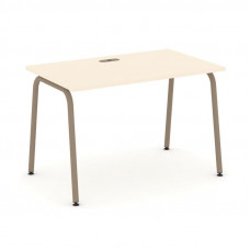 Estetica Стол рабочий ES.SP-2-LK Сатин/Металл Латте 1180*730*750