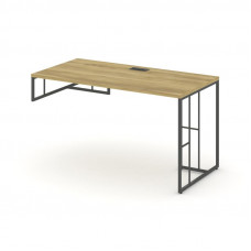 Rift Стол письменный для опорной тумбы левый RF.SPOT-015 (L) Дуб Винченцо/Металл Антрацит 1780*700*7