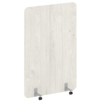 R-line Перегородка на металлических опорах, на роликах DP.R-120-180 Дуб Наварра/Металл Серый 1200*18