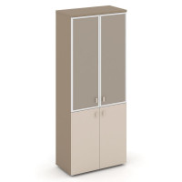Estetica Шкаф высокий широкий ES.ST-1.2R U Латте/Капучино/Лакобель umbra 800*420*1977