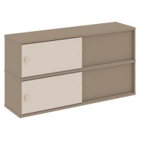 Estetica Надставка на 2 тумбы высокая ES.NV-5.2 Латте/Капучино 1500*410*795