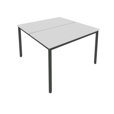 Slim Рабочая станция на металлокаркасе С.СП-4.2 Серый/Металл Антрацит 1180*1235*750