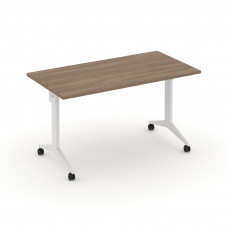 X-Pull Стол складной мобильный X.M-3.7 Дуб Аризона/Металл Белый 1380*720*753