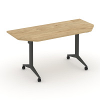 X-Pull Стол складной мобильный X.M-7.T2 Тиквуд Светлый/Металл Антрацит 1580*720*753