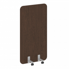 R-line Перегородка на металлических опорах, на роликах DP.R-80-150 Венге Цаво/Металл Серый 800*18*15