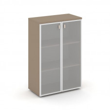 Estetica Шкаф средний широкий ES.ST-2.4R Латте/Сатин матовый 800*420*1207