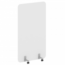 R-line Перегородка на металлических опорах, на роликах DP.R-100-180 Белый/Металл Серый 1000*18*1800