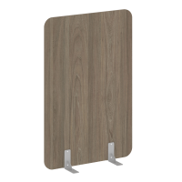 R-line Перегородки на металлических опорах на фетровых подпятниках DP.F-100-150 Вяз Благородный/Мета