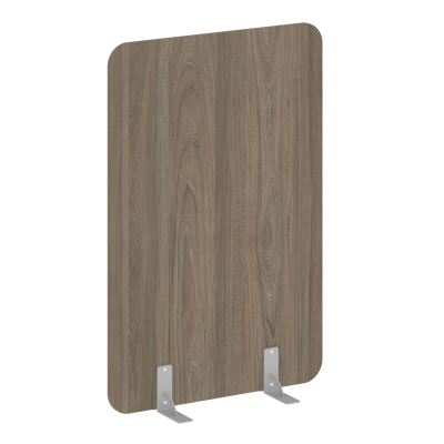 R-line Перегородки на металлических опорах на фетровых подпятниках DP.F-100-150 Вяз Благородный/Мета