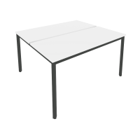 Slim Рабочая станция на металлокаркасе С.СП-5.2 Белый/Металл Антрацит 1380*1235*750