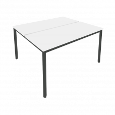 Slim Рабочая станция на металлокаркасе С.СП-5.2 Белый/Металл Антрацит 1380*1235*750