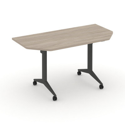 X-Pull Стол складной мобильный X.M-7.T1 Дуб Аттик/Металл Антрацит 1440*720*753