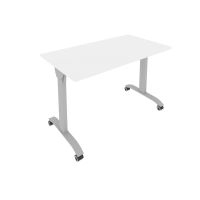 Mobile System Стол складной мобильный СМ-3 Белый/Металл Серый 1200*650*757