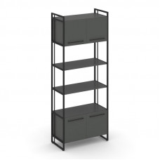 Rift Шкаф 5 ниш широкий RF.SS-54 Антрацит NEW/Металл Черный/Черный Ручки 798*396*2010