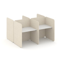 Call center Комплект №5 KC.K-005 Белый/Romeo 02 1614*1800*1200