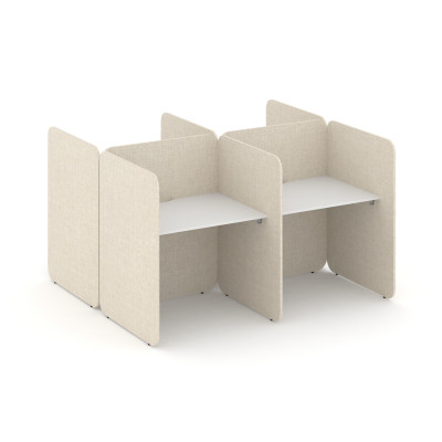 Call center Комплект №5 KC.K-005 Белый/Romeo 02 1614*1800*1200