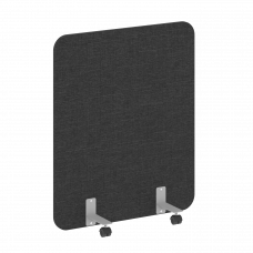 R-line soft Перегородка на металлических опорах, на роликах AP.R-100-120 Romeo 12/Металл Серый 1000*