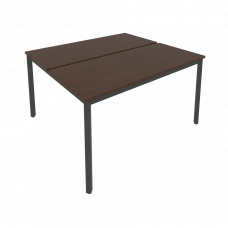 Slim Рабочая станция на металлокаркасе С.СП-5.2 Венге Цаво/Металл Антрацит 1380*1235*750