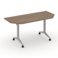 X-Pull Стол складной мобильный X.M-7.T2 Дуб Аризона/Металл Серый 1580*720*753