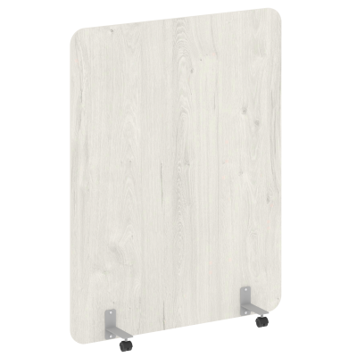 R-line Перегородка на металлических опорах, на роликах DP.R-140-180 Дуб Наварра/Металл Серый 1400*18