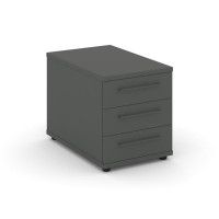 Rift Тумба опорная/приставная RF.TOP-002 Антрацит/Черный Ручки 700*450*523