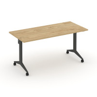 X-Pull Стол складной мобильный X.M-4.7 Тиквуд Светлый/Металл Антрацит 1580*720*753