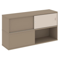 Estetica Надставка на 2 тумбы высокая ES.NV-6.1 Латте/Капучино 1500*410*795