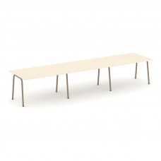 Estetica Стол переговорный ES.PRG-3.3-K Сатин/Металл Латте 4140*980*750