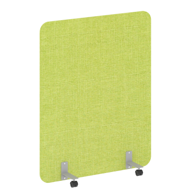 R-line soft Перегородка на металлических опорах, на роликах AP.R-120-150 Romeo 07/Металл Серый 1200*