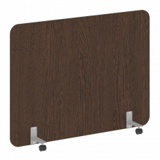 R-line Перегородка на металлических опорах, на роликах DP.R-160-120 Венге Цаво/Металл Серый 1600*18*