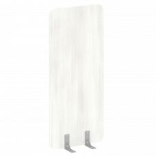 R-line Перегородки на металлических опорах на фетровых подпятниках DP.F-80-180 Снежная Патина/Металл