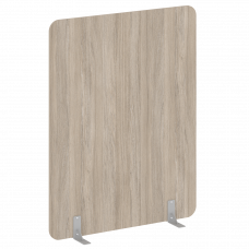 R-line Перегородки на металлических опорах на фетровых подпятниках DP.F-140-180 Дуб Аттик/Металл Сер