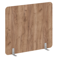 R-line Перегородки на металлических опорах на фетровых подпятниках DP.F-160-140 Дуб Табак/Металл Сер