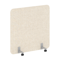 R-line soft Перегородка на металлических опорах, на роликах AP.R-120-120 Romeo 02/Металл Серый 1200*