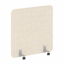 R-line soft Перегородка на металлических опорах, на роликах AP.R-120-120 Romeo 02/Металл Серый 1200*