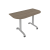 Стол складной мобильный Мобайл Систем СМ-4.1 1300*650*757 Вяз Благородный/Металл Серый