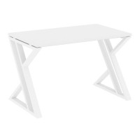 Loft Стол рабочий VR.L-SRZ-2.7 Белый Бриллиант/Металл Белый 1180*720*750
