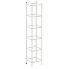 Loft Угловой проходной модуль VR.L-SL.UPK-5.5.5 Металл Белый 446*446*2280