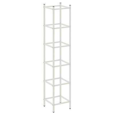 Loft Угловой проходной модуль VR.L-SL.UPK-5.5.5 Металл Белый 446*446*2280