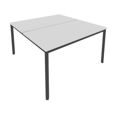 Slim Рабочая станция на металлокаркасе С.СП-5.3 Серый/Металл Антрацит 1380*1475*750