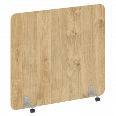 R-line Перегородка на металлических опорах, на роликах DP.R-160-140 Тиквуд Светлый/Металл Серый 1600